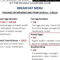 The Clubhouse Restaurant - Breakfast Menu 2026.jpg